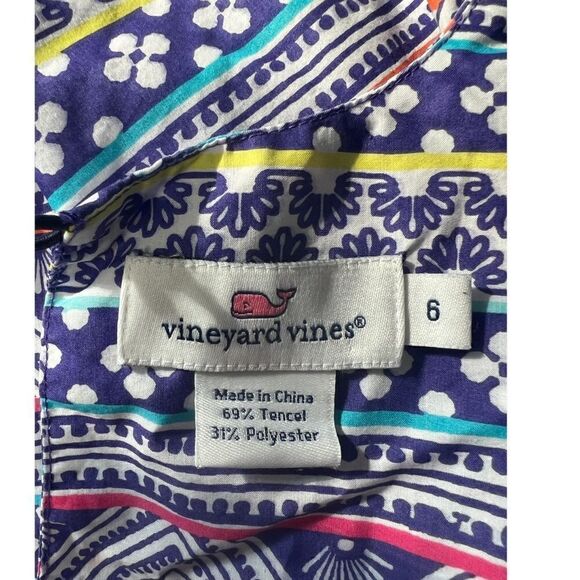 Vineyard Vines St Barths Commodore Maxi Dress Size 6 - Picture 5 of 5